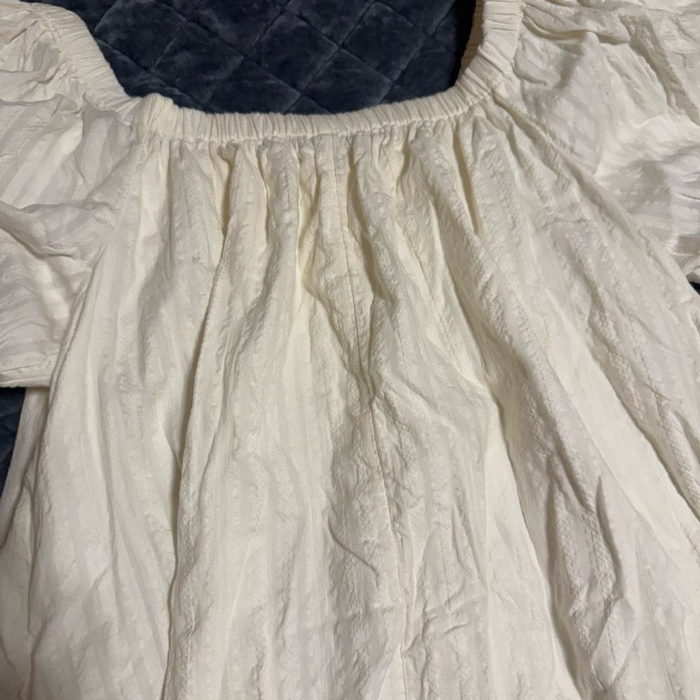 NWOT Old Navy Cream Mini Dress - Picture 3 of 6